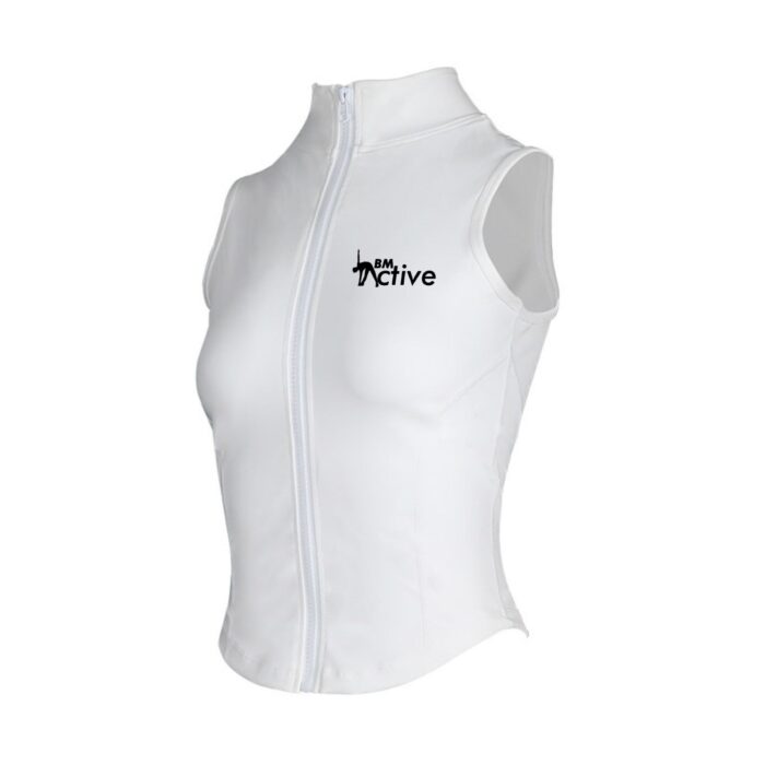 LUX ZIPPER TANK TOP